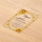 Invitations acryliques mariages (Poser)