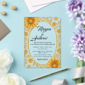 Invitations acryliques mariages (Insitu (Mariage))