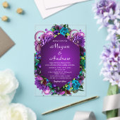 Invitations acryliques mariages (Insitu (Mariage))