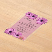 Invitations acryliques mariages (Poser)