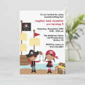 Invitations afro-américaines de garçons et de fill (Debout devant)