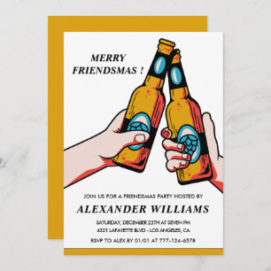 Invitations Ami Merry Friendsmas Beer