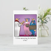 Invitations amusantes de Fêtes des mariées (Debout devant)