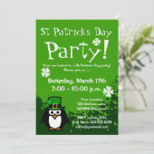 Invitations amusantes de Jour de la Saint Patrick (Debout devant)