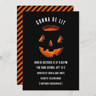 Invitations amusantes de la fête d'Halloween
