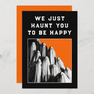 Invitations amusantes de la fête d'Halloween