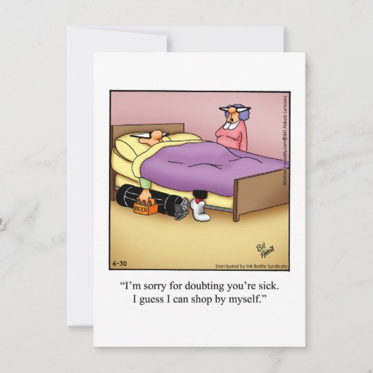 Invitations amusantes de la partie de retraite "Sp (Devant)