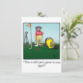 Invitations amusantes de la partie de retraite "Sp (Debout devant)