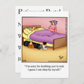 Invitations amusantes de la partie de retraite "Sp (Devant / Derrière)