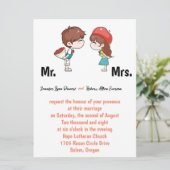 Invitations amusantes de la partie d'engagement (Debout devant)