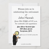 Invitations amusantes de l'Humour de retraite (Dos)