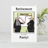 Invitations amusantes de l'Humour de retraite (Debout devant)