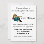 Invitations amusantes de l'Humour de retraite (Dos)