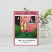 Invitations amusantes de Roméo et Juliette Party (Debout devant)