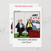 Invitations amusantes du parti de retraite (Devant / Derrière)