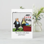 Invitations amusantes du parti de retraite (Debout devant)