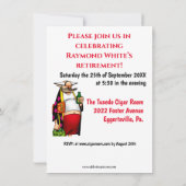 Invitations amusantes du parti de retraite (Dos)