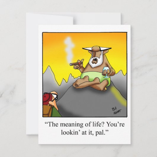 Invitations amusantes du parti de retraite (Devant)