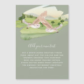 Invitations and Cards featuring OWLS in flight (Devant)