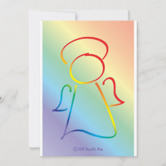 Invitations angéliques de célébrations