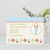 Invitations Anniversaires de enfants (Debout devant)