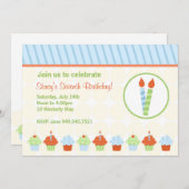 Invitations Anniversaires de enfants (Devant / Derrière)