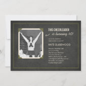 Invitations Anniversaires surprises (Sombre) (Devant)