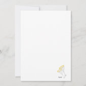 Invitations & Annonces :  Verres à Champagne (Dos)