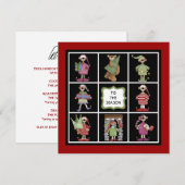 Invitations annuelles de fêtes de quartier (Devant / Derrière)