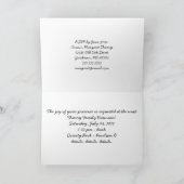 Invitations Antique Shabby Family Reunion (Intérieur)