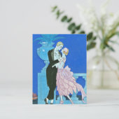 Invitations Art Déco de Kiss de minuit (Debout devant)