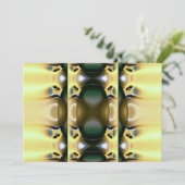 Invitations artistiques Abstraites orientales (Debout devant)