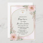 invitations au baptême d'ange (Devant / Derrière)