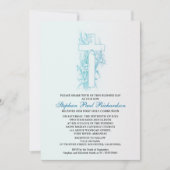 Invitations au baptême de la communion du garçon b (Devant)