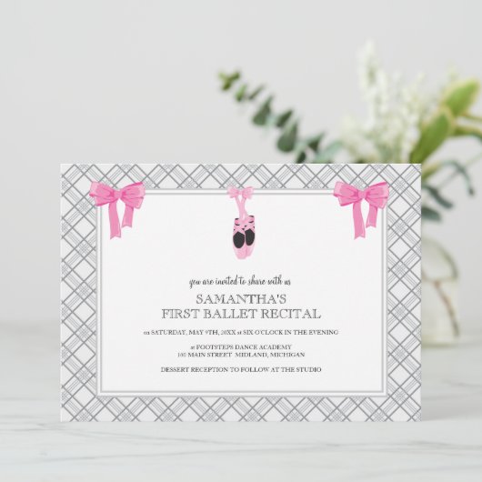 Invitations au considérant Ballet (Debout devant)