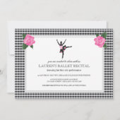 Invitations au considérant Ballet (Devant)