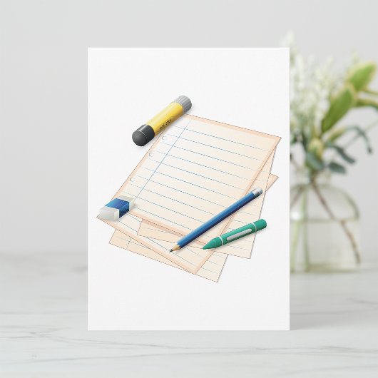 Invitations au crayon et au papier