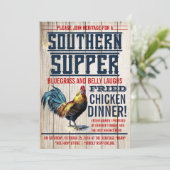 Invitations au dîner de poulet frit (Debout devant)