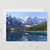 Invitations au Mariage campagnard Rocky Mountain L (Dos)