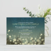 Invitations au mariage dans le jardin de campagne (Debout devant)