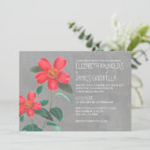 Invitations au mariage de Camellia (Debout devant)