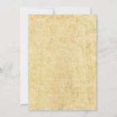 Invitations au mariage de Wagon Wagon (Dos)