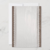 Invitations au mariage de Wagon Wagon Country (Dos)