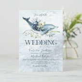 Invitations au mariage des dauphins tropicaux de l (Debout devant)