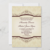 Invitations au mariage des millésimes (Devant)