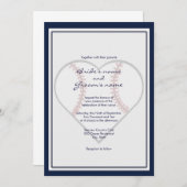 Invitations au mariage sur le thème du baseball (Devant / Derrière)