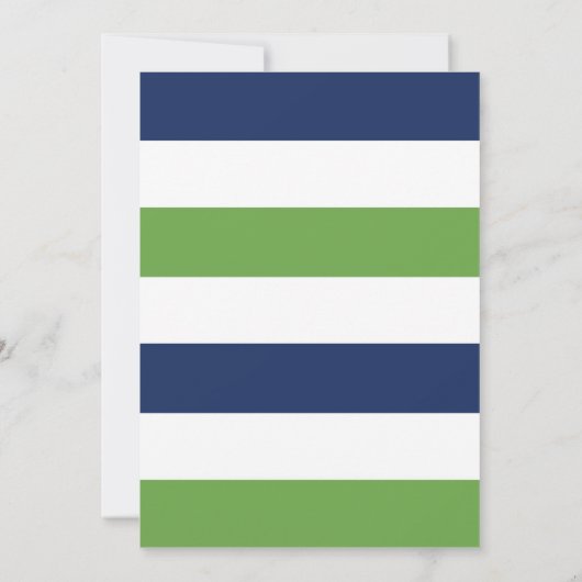 Invitations au mariage tout simple / Chic Lime de  (Dos)