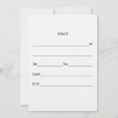 Invitations au parti d'engagement gay (Dos)