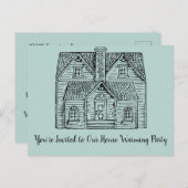 Invitations au réchauffement de la maison (Devant / Derrière)