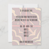 Invitations autochtones Carte d'esprit autochtone  (Dos)